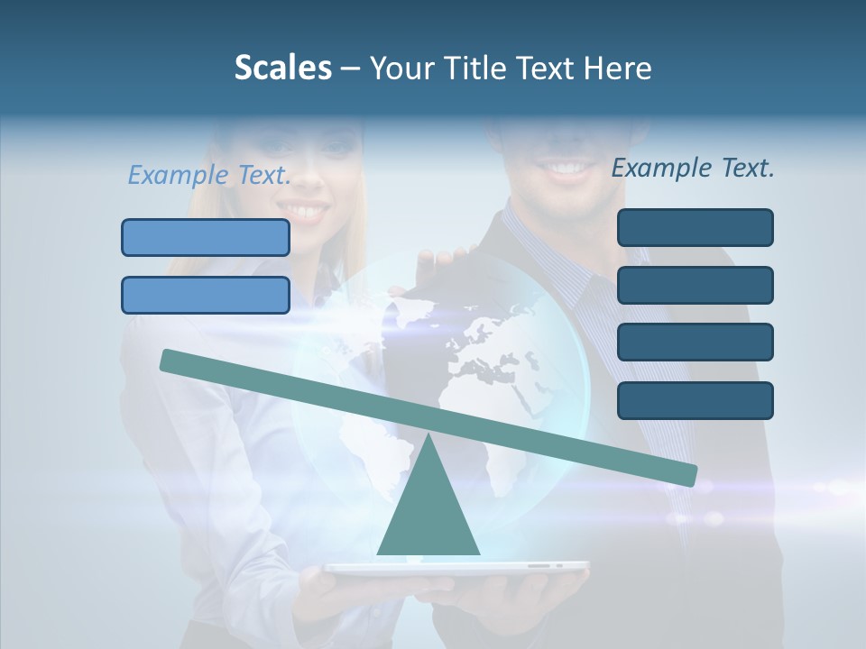 Online Student Virtual PowerPoint Template