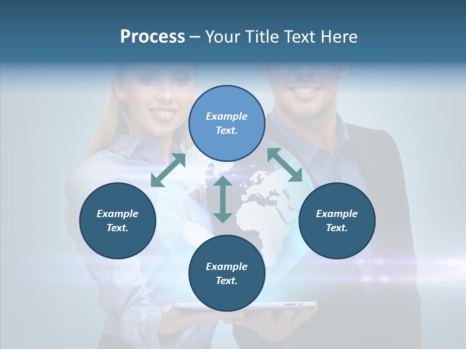 Online Student Virtual PowerPoint Template