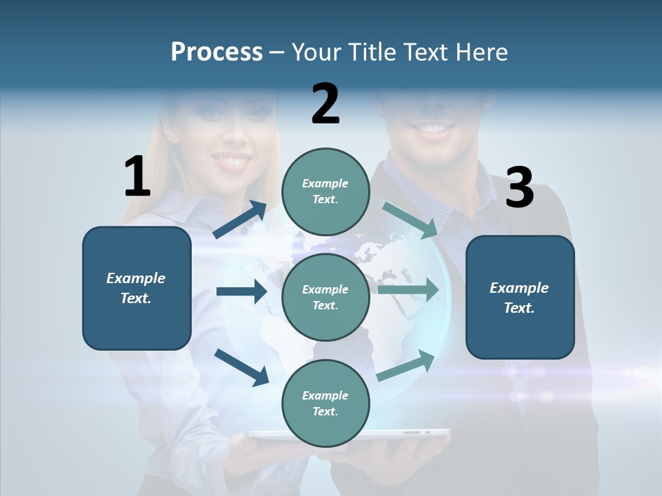 Online Student Virtual PowerPoint Template