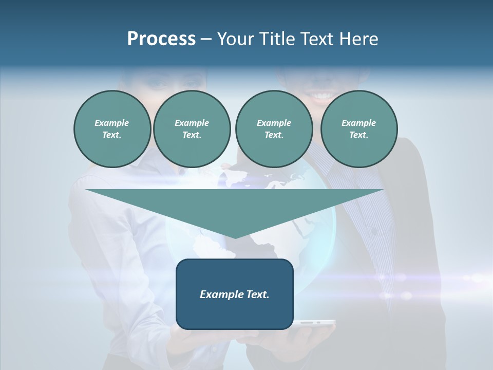 Online Student Virtual PowerPoint Template