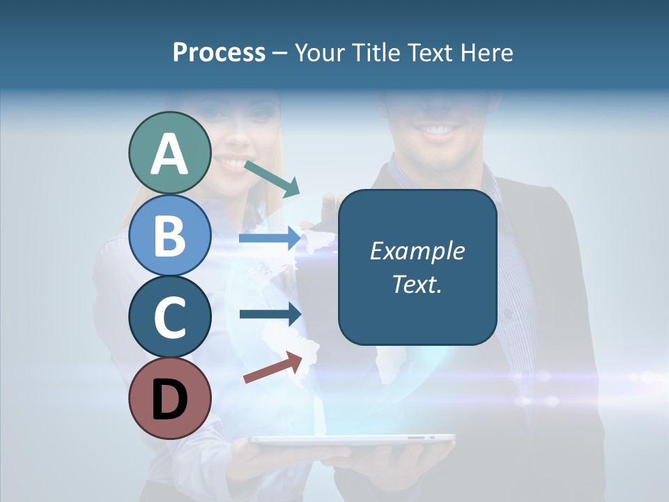 Online Student Virtual PowerPoint Template