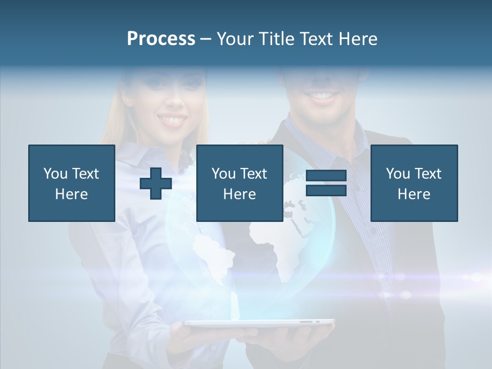 Online Student Virtual PowerPoint Template