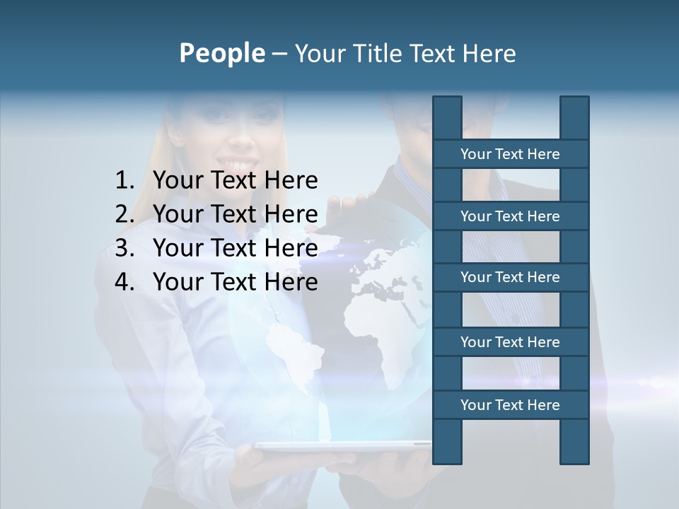Online Student Virtual PowerPoint Template