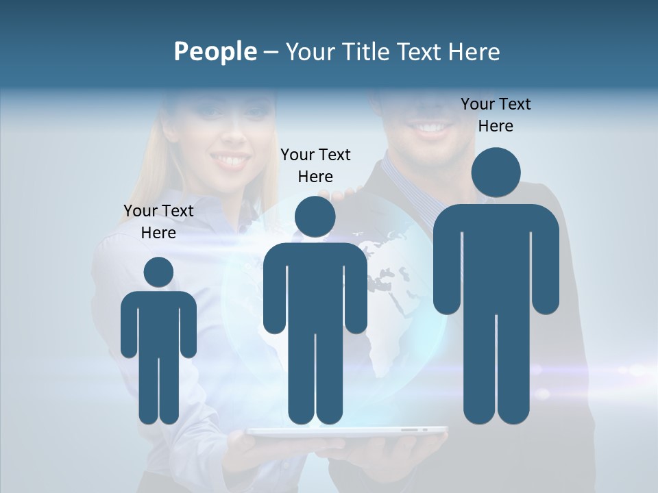 Online Student Virtual PowerPoint Template