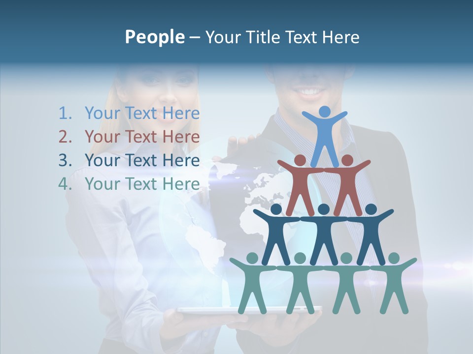 Online Student Virtual PowerPoint Template