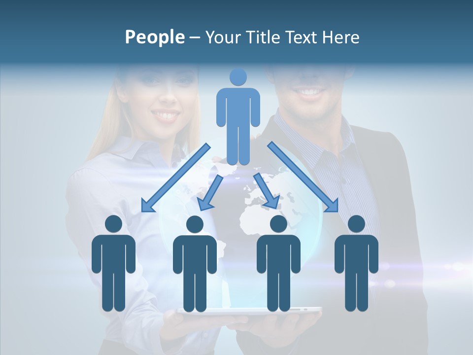 Online Student Virtual PowerPoint Template