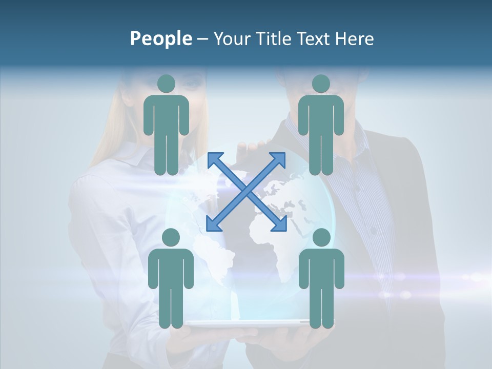 Online Student Virtual PowerPoint Template