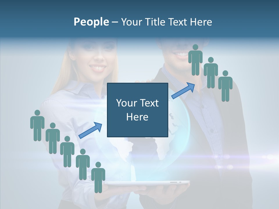 Online Student Virtual PowerPoint Template