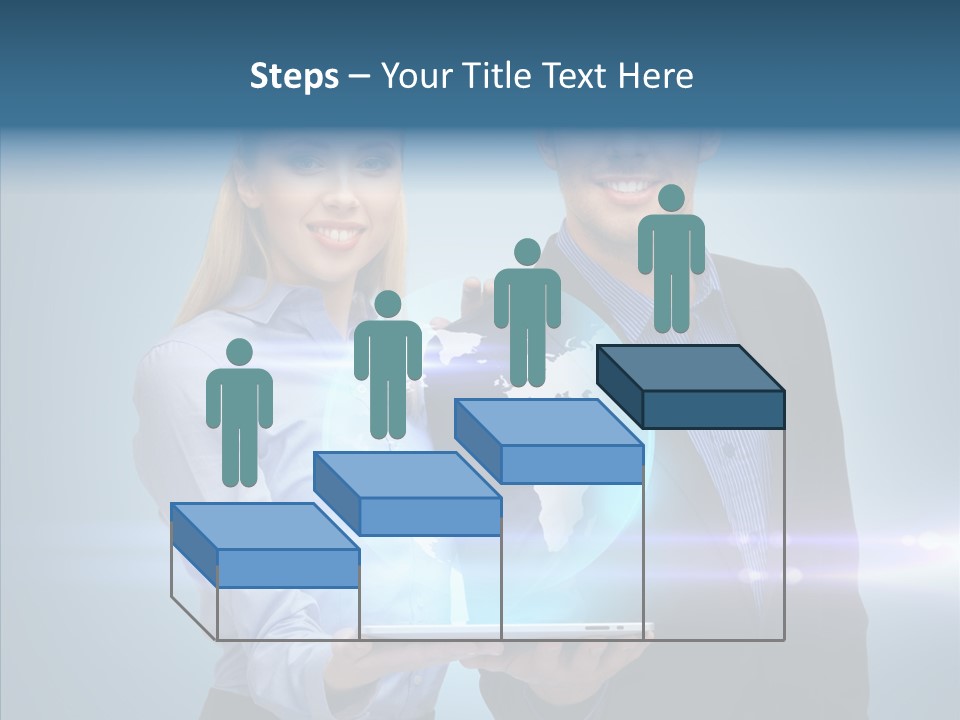 Online Student Virtual PowerPoint Template