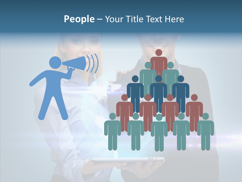 Online Student Virtual PowerPoint Template