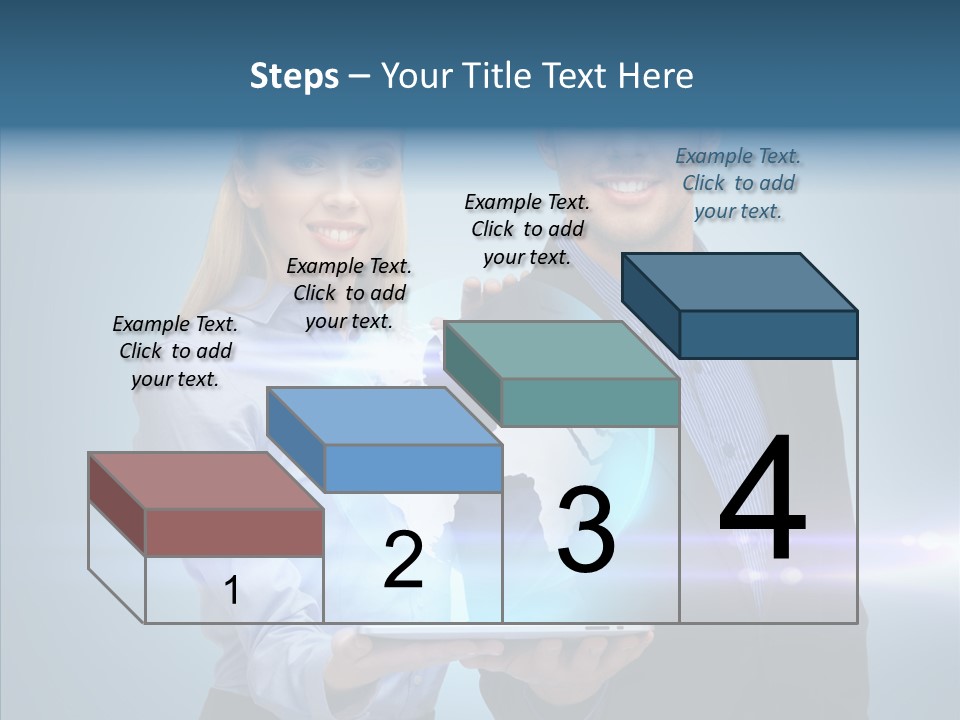 Online Student Virtual PowerPoint Template