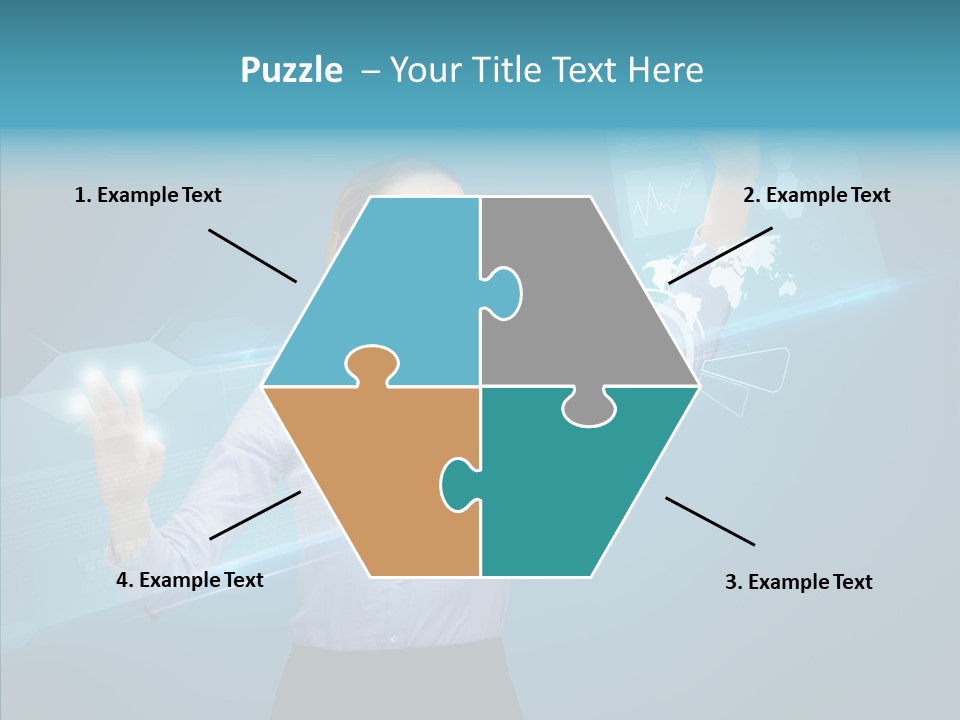 Working Interface Cheerful PowerPoint Template