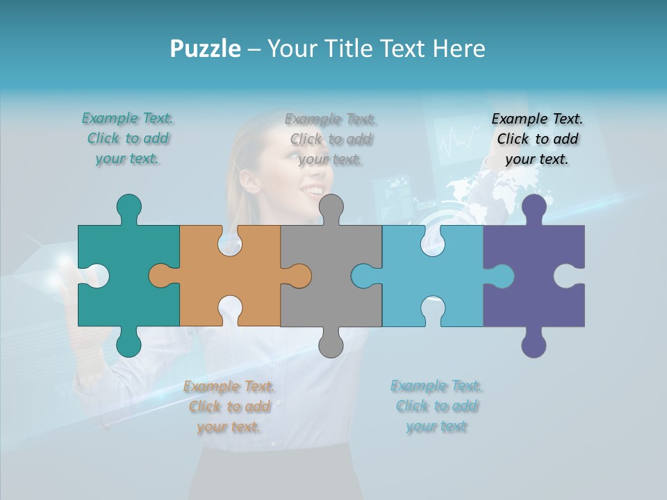 Working Interface Cheerful PowerPoint Template