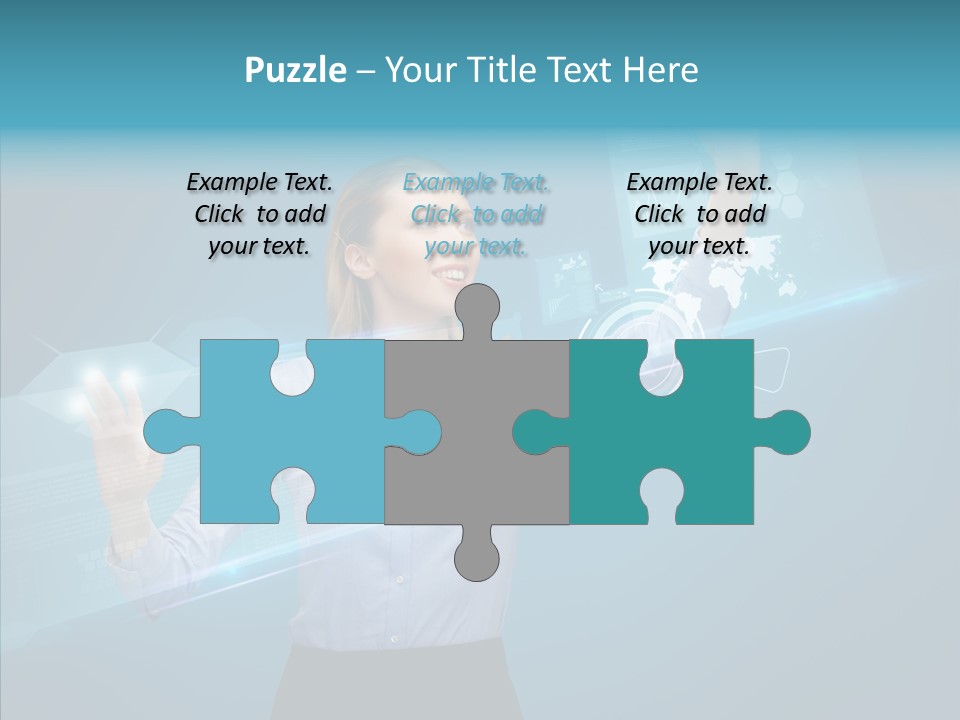 Working Interface Cheerful PowerPoint Template