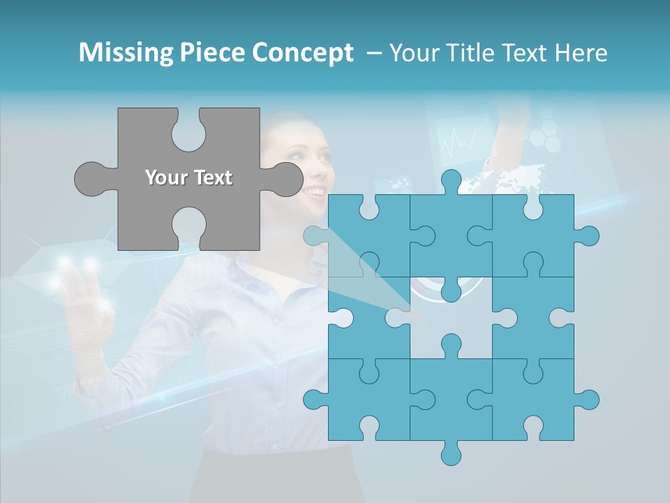 Working Interface Cheerful PowerPoint Template