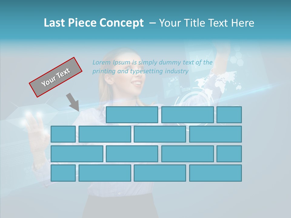 Working Interface Cheerful PowerPoint Template