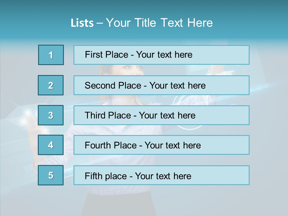 Working Interface Cheerful PowerPoint Template