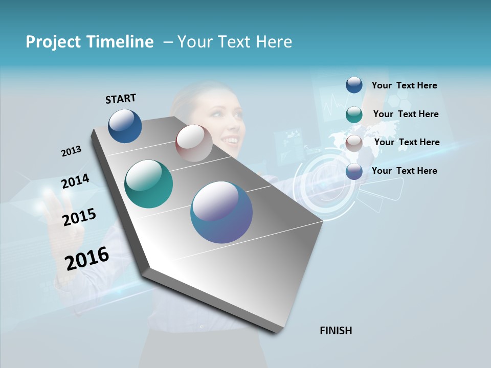 Working Interface Cheerful PowerPoint Template