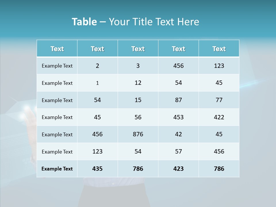 Working Interface Cheerful PowerPoint Template