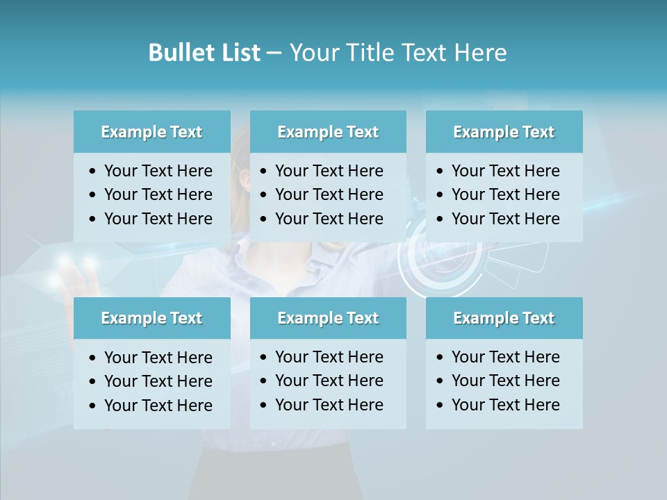 Working Interface Cheerful PowerPoint Template