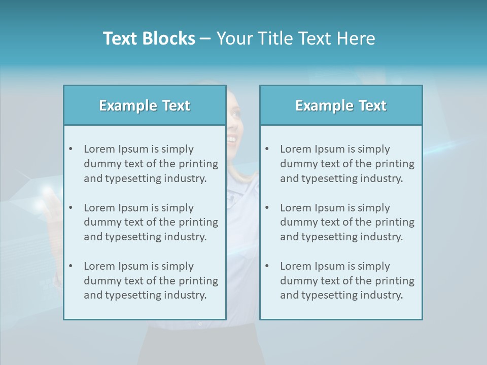 Working Interface Cheerful PowerPoint Template
