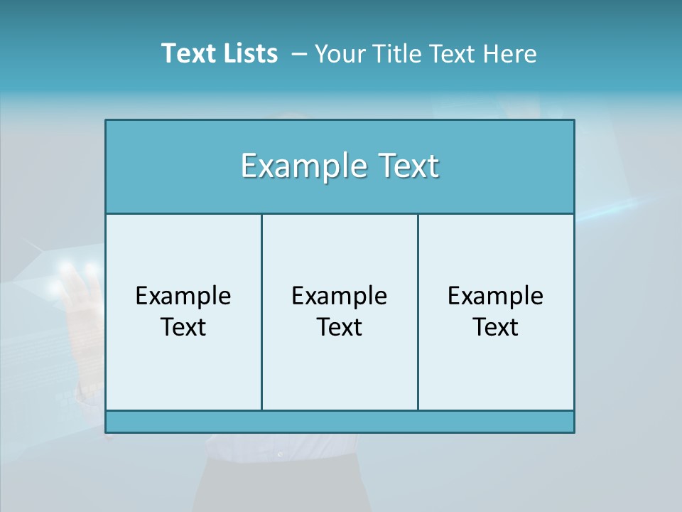 Working Interface Cheerful PowerPoint Template