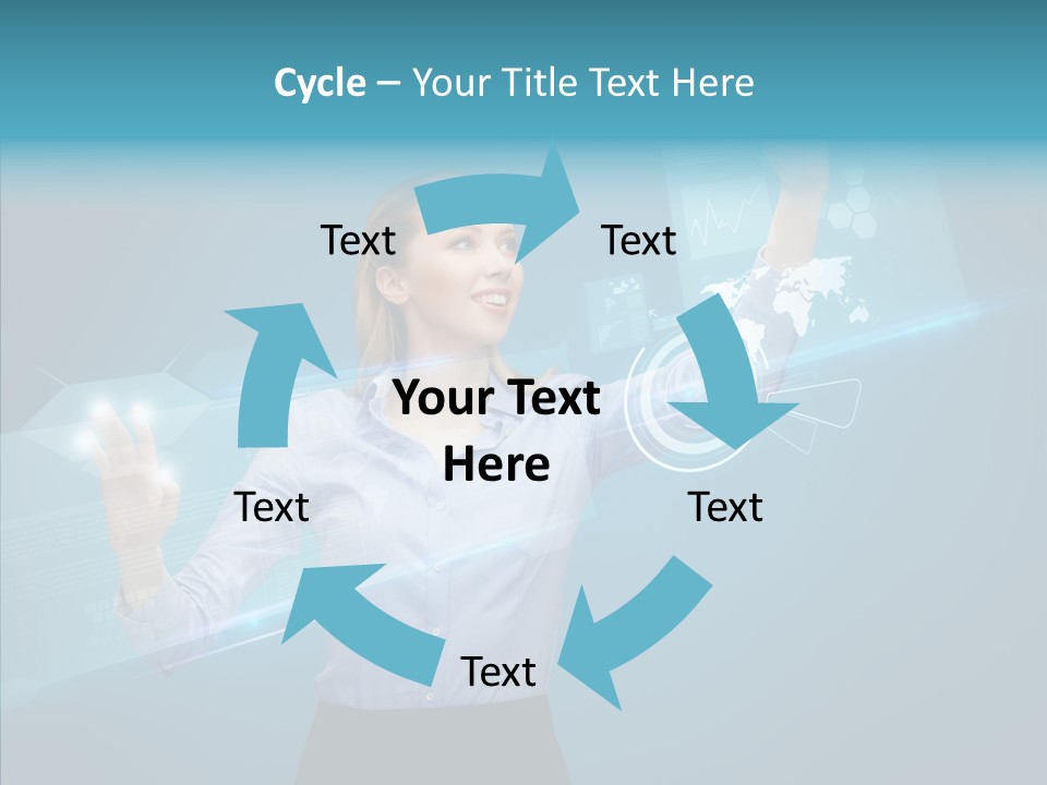 Working Interface Cheerful PowerPoint Template