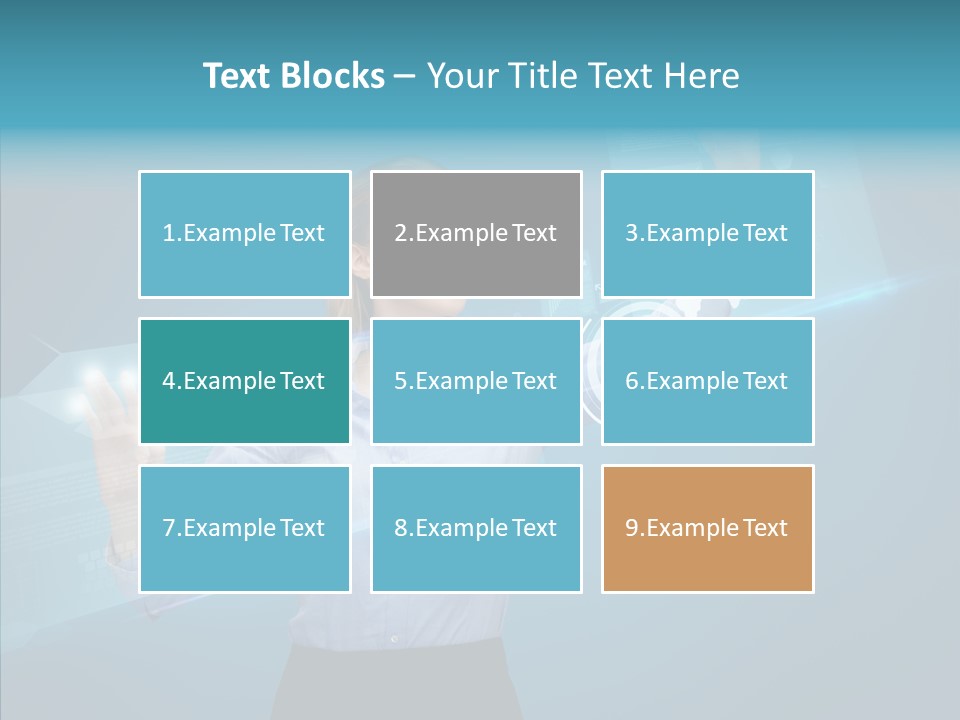 Working Interface Cheerful PowerPoint Template