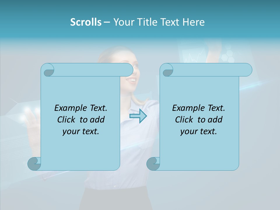 Working Interface Cheerful PowerPoint Template