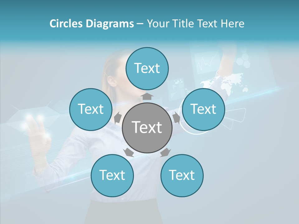 Working Interface Cheerful PowerPoint Template