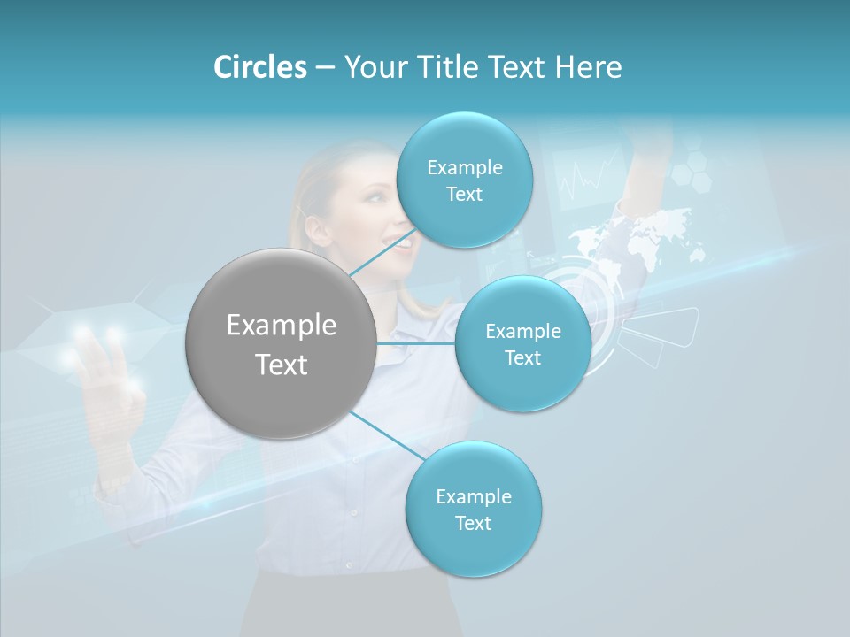 Working Interface Cheerful PowerPoint Template