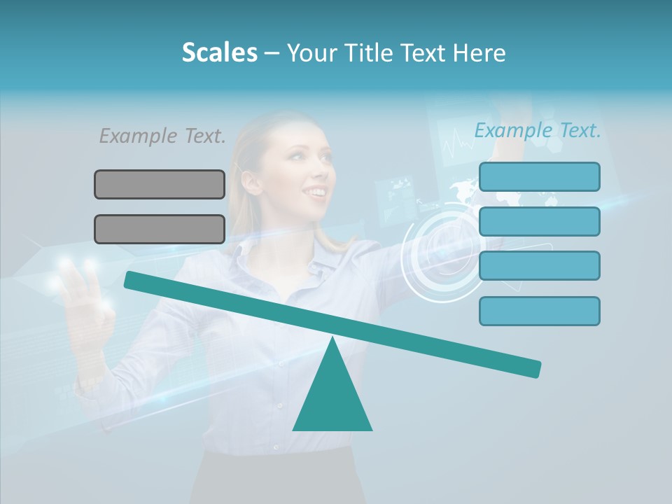 Working Interface Cheerful PowerPoint Template