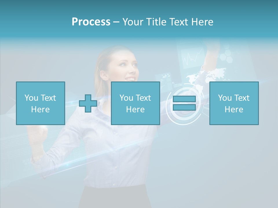 Working Interface Cheerful PowerPoint Template