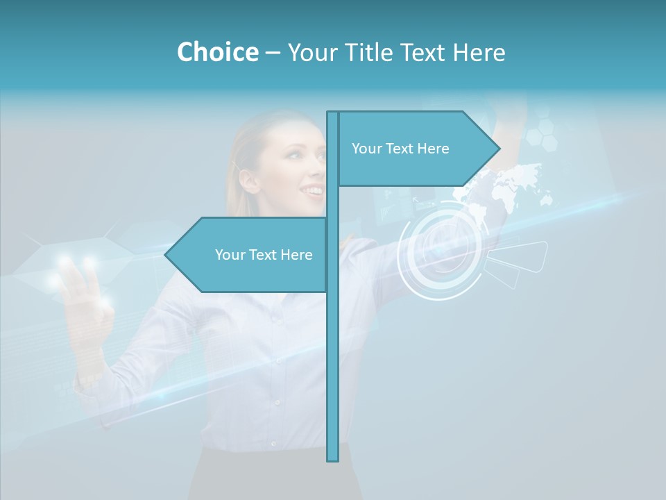 Working Interface Cheerful PowerPoint Template
