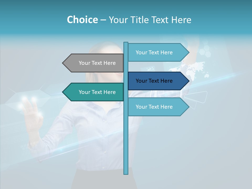 Working Interface Cheerful PowerPoint Template