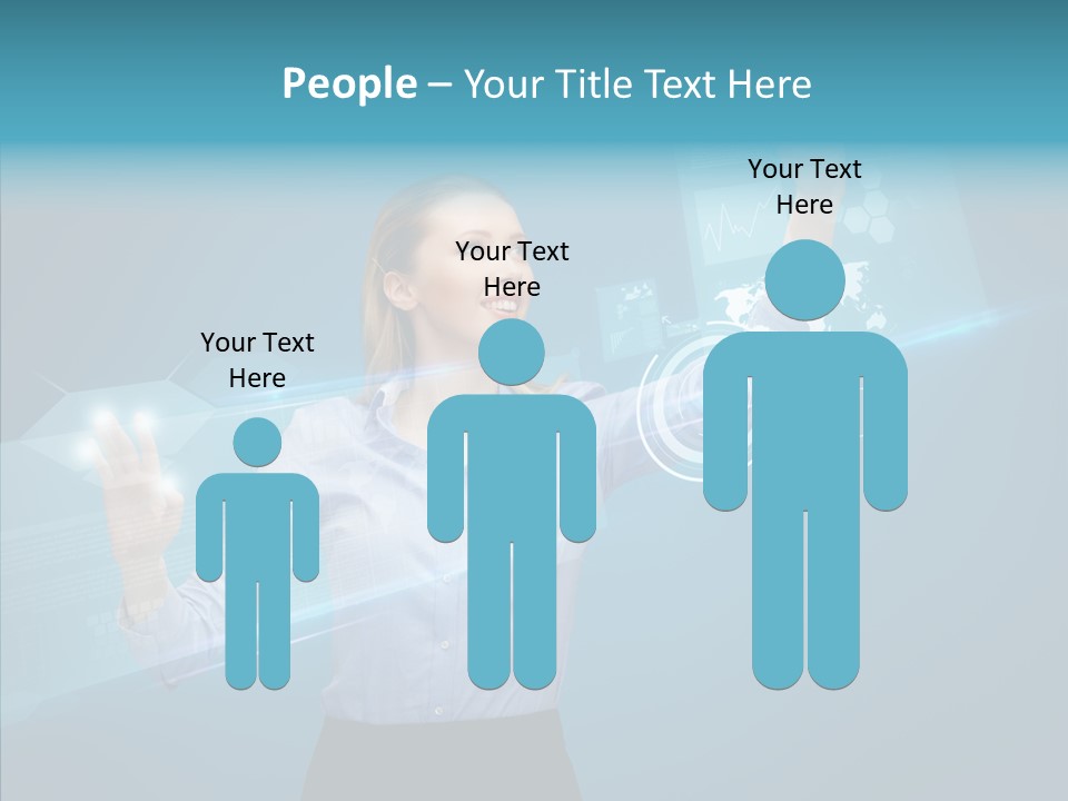 Working Interface Cheerful PowerPoint Template