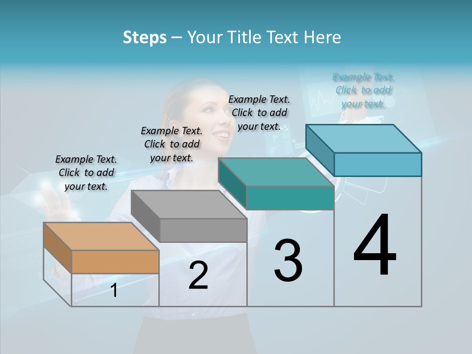 Working Interface Cheerful PowerPoint Template