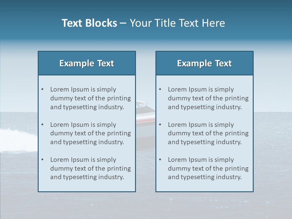 Action Cruiser Power PowerPoint Template