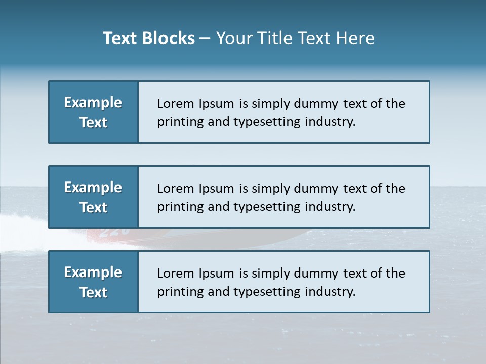 Action Cruiser Power PowerPoint Template