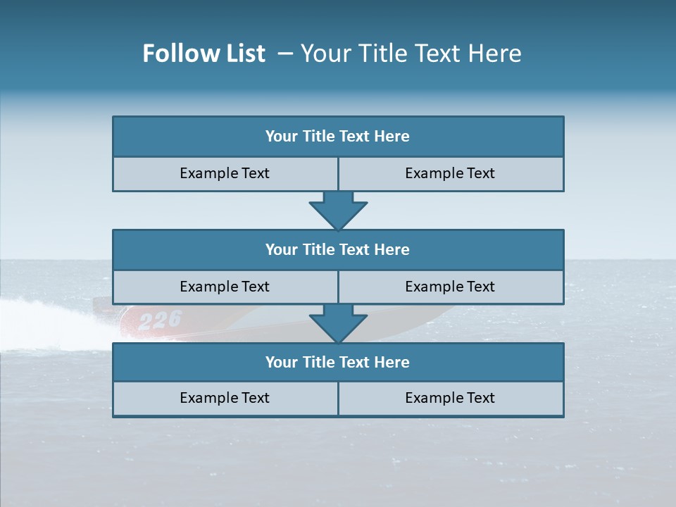 Action Cruiser Power PowerPoint Template