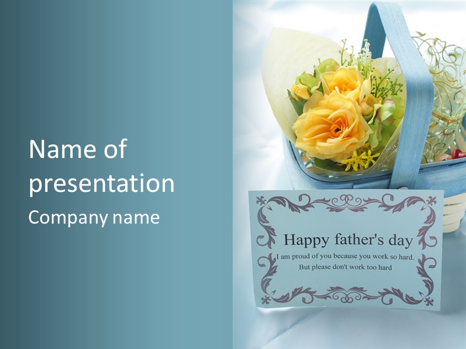 Love Special Card PowerPoint Template