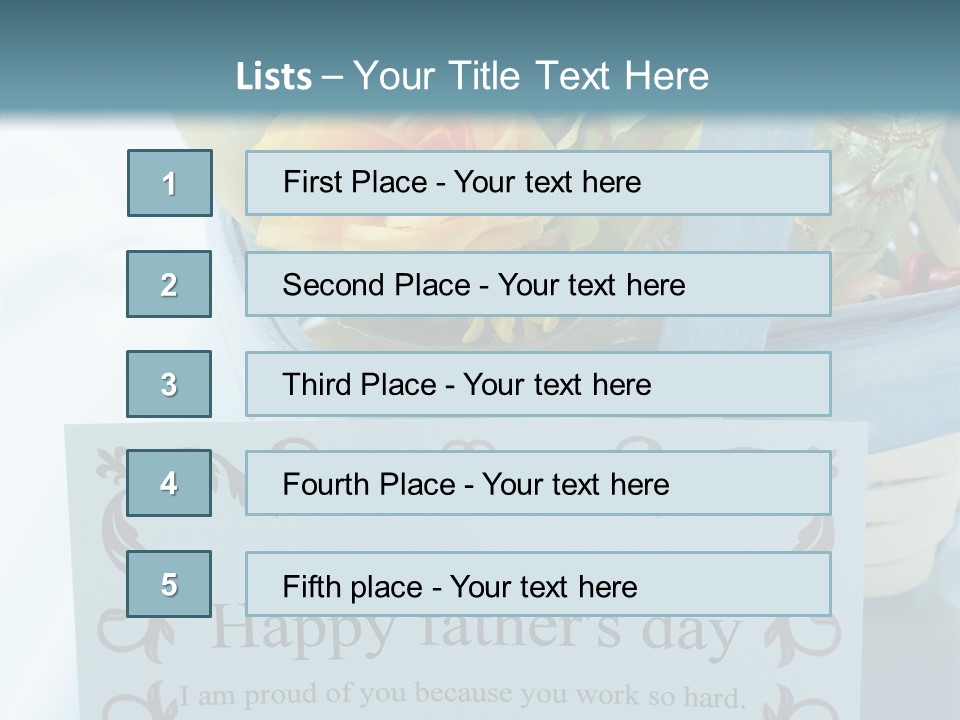 Love Special Card PowerPoint Template