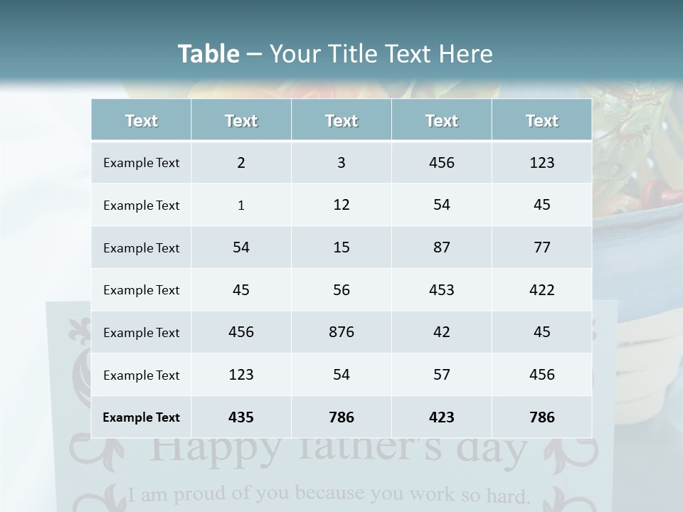 Love Special Card PowerPoint Template