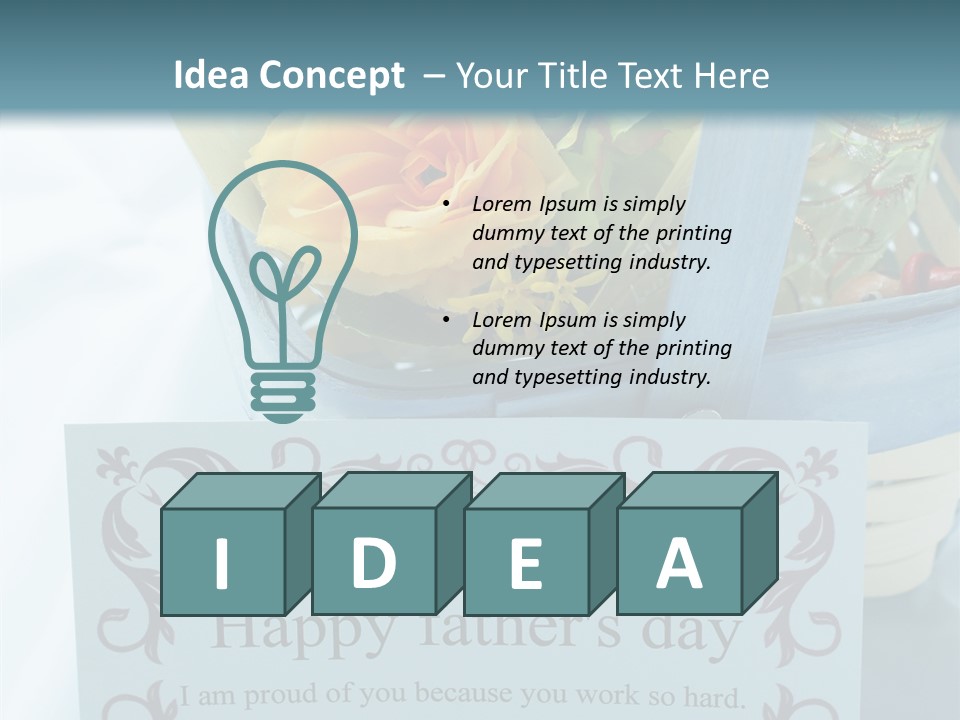 Love Special Card PowerPoint Template