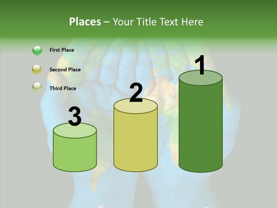 Globe Paint Future PowerPoint Template