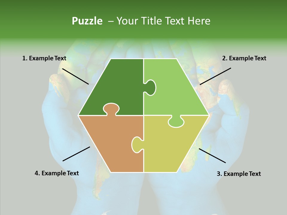 Globe Paint Future PowerPoint Template