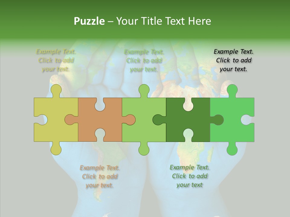 Globe Paint Future PowerPoint Template