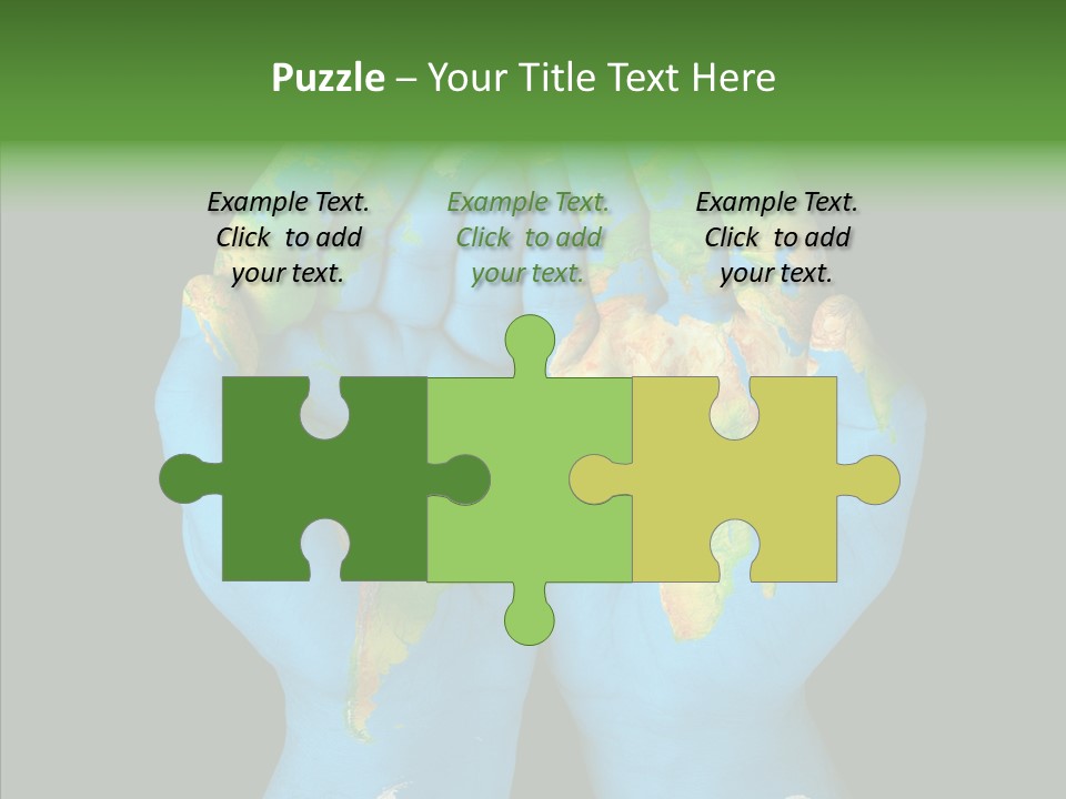 Globe Paint Future PowerPoint Template