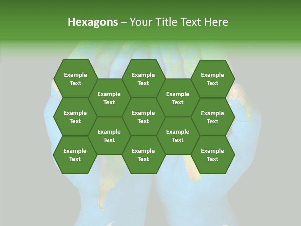 Globe Paint Future PowerPoint Template