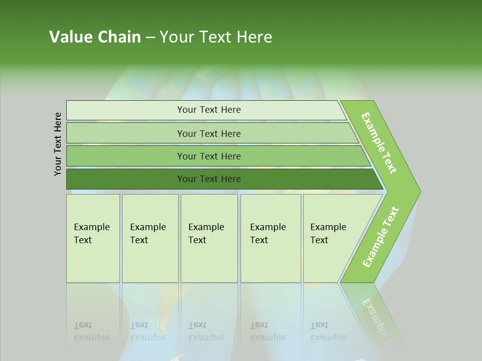 Globe Paint Future PowerPoint Template